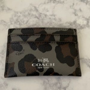 Coach card case